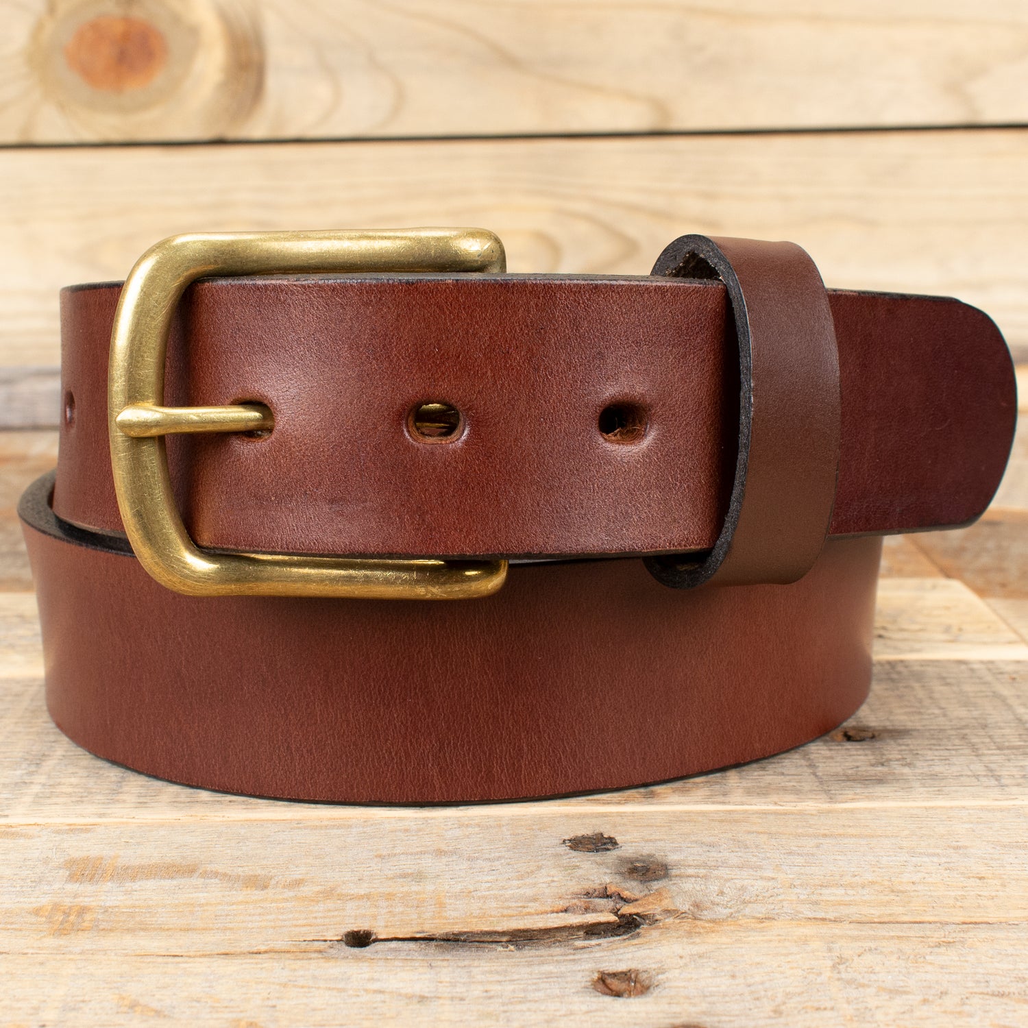 Brown Smooth Women's Leather Belt – Yoder Leather Company