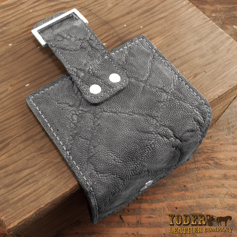 Women&#39;s Gray Elephant Leather Wallet – Yoder Leather Company