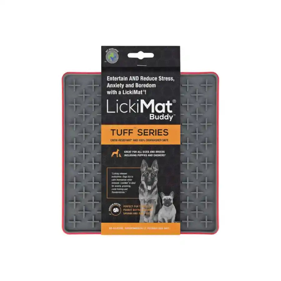 Honeycomb Design Emat Enrichment Lick Mat - Marmalade