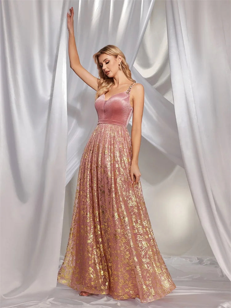 BluePlum - BluePlum Luxury Backless Evening Gown
