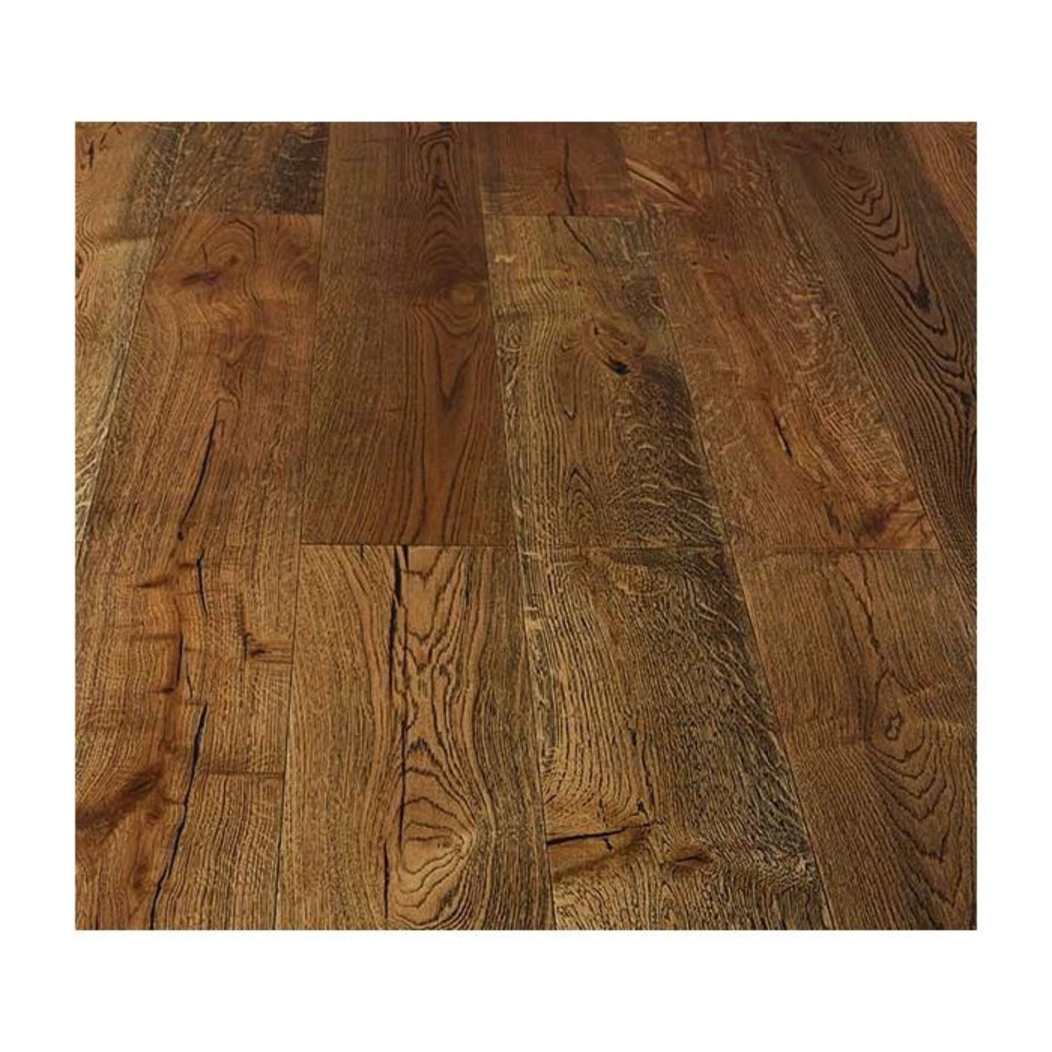 An image of Loch Multi-Ply Oak Flooring - 14/3x180x1800mm (2.592m/Pack) | UK Oak Doors - Tum...
