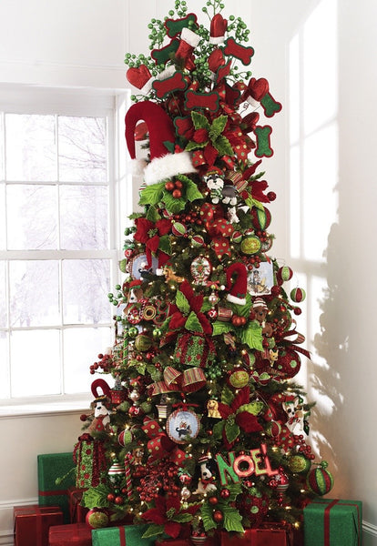 Everything Merry Christmas Tree theme from Raz Imports