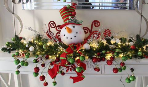 Decorating with Picks & Decomesh - My Christmas