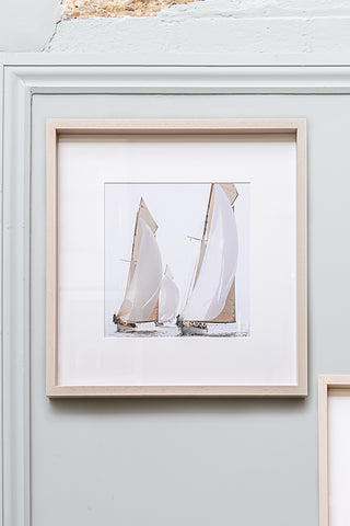 Yacht Print Framed III