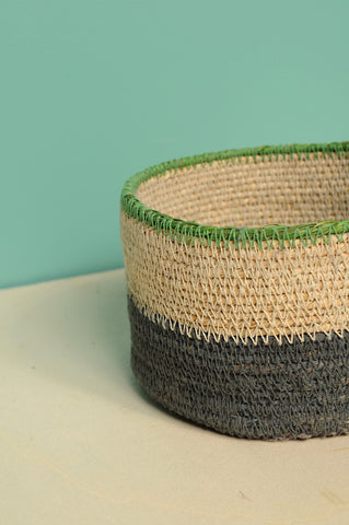 Green Small Seagrass basket