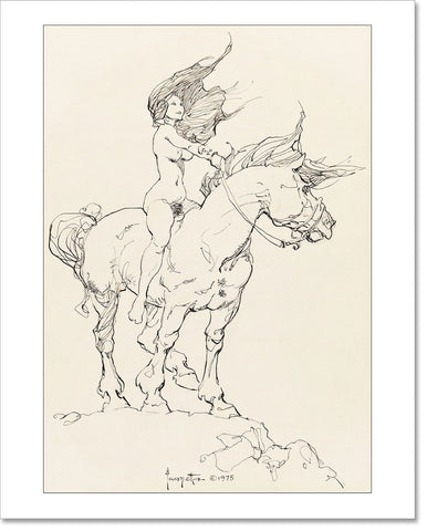 frazetta horse