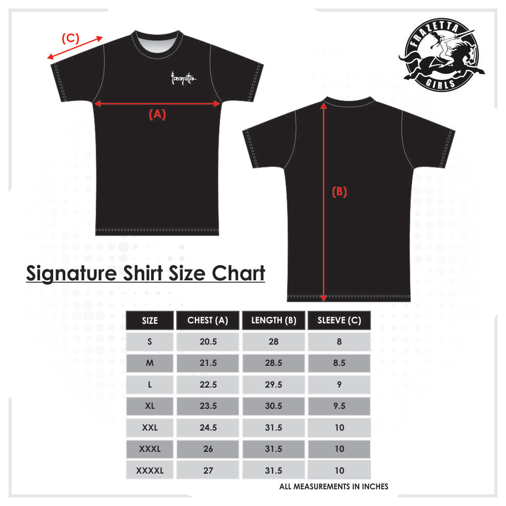 Frank Frazetta Signature T-Shirt 100% Cotton | FrazettaGirls.com ...