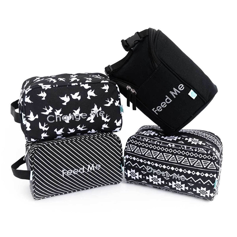 diaper bag organizer pouches set