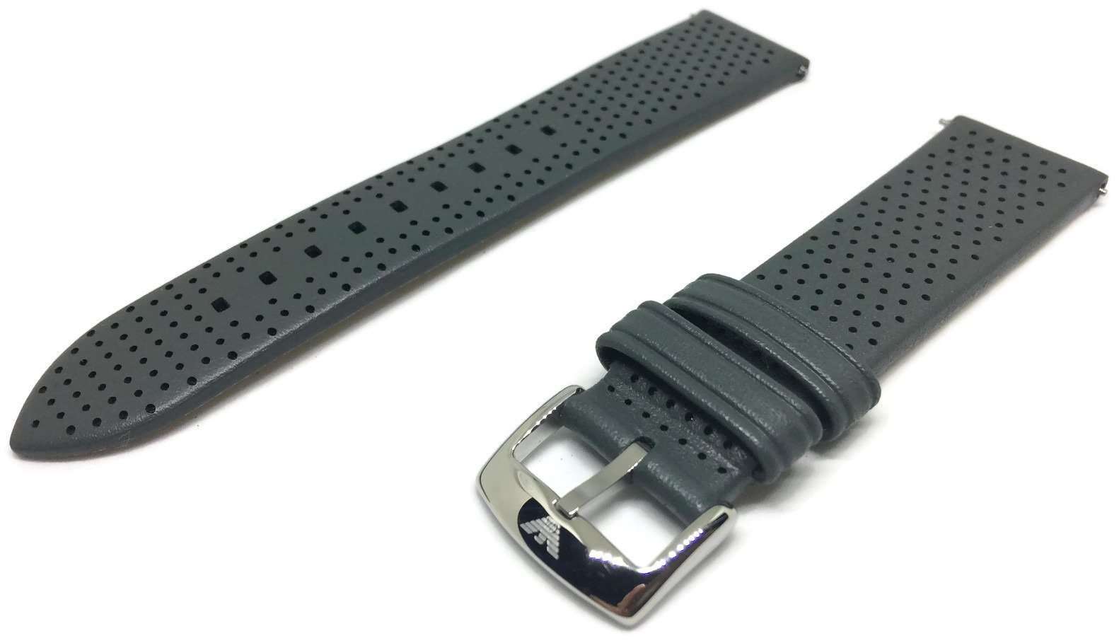 emporio armani leather watch strap