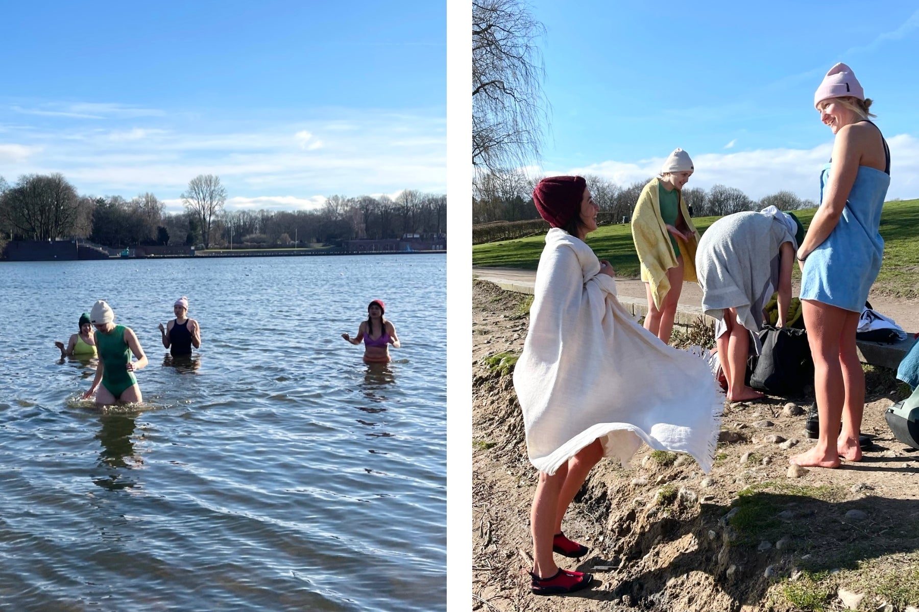 Icebathing in Hamburg