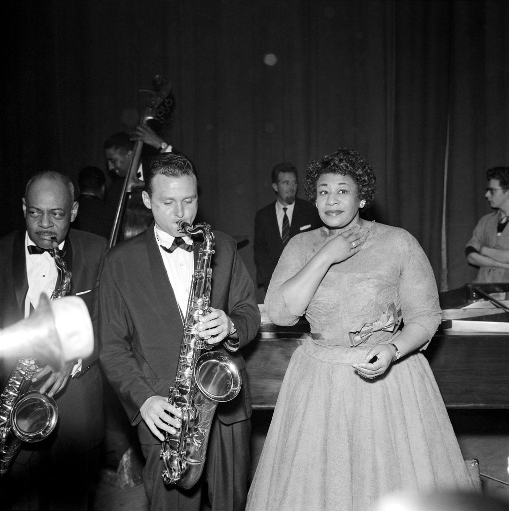 Ella Fitzgerald at the London Palladium posters & prints by Harry Hammond