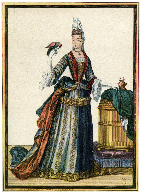 French fashion during the reign of Louis XIV posters & prints by Anonymous