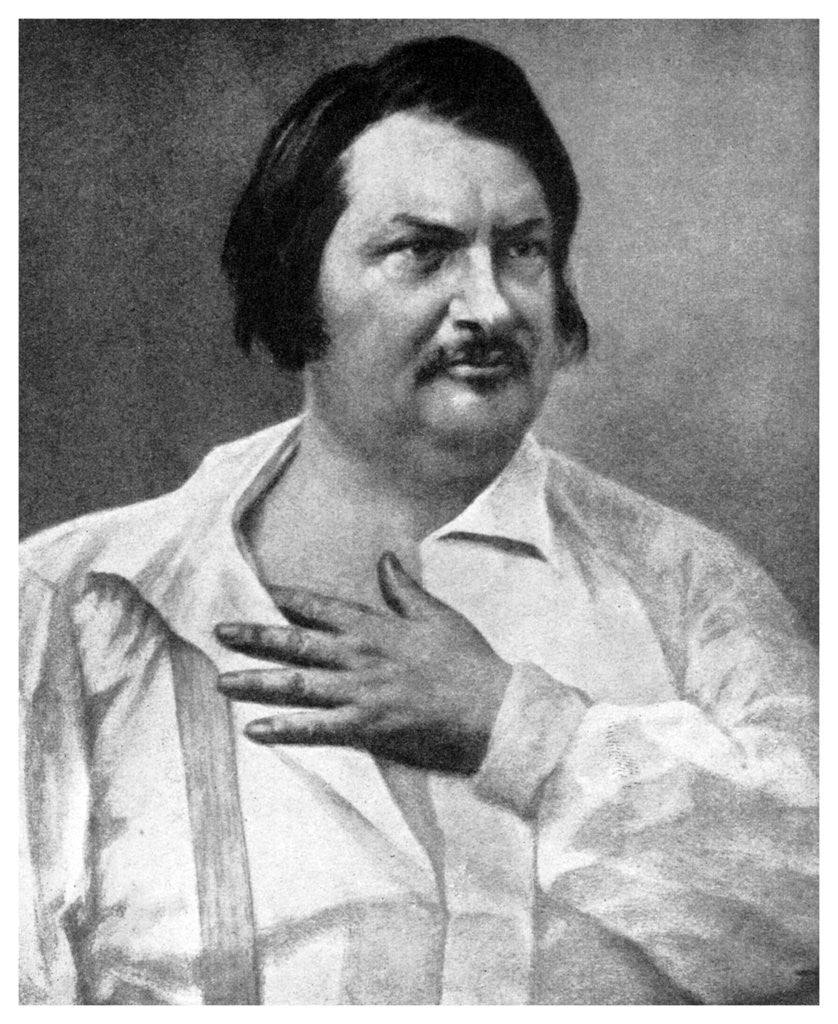 Оноре де Бальзак портрет