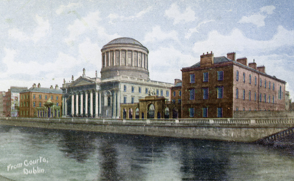 The Four Courts Dublin Ireland posters prints by Anonymous