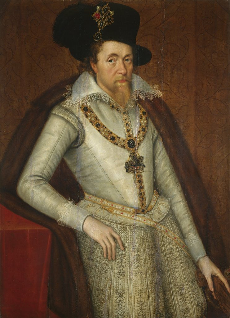 Portrait Of James I Of England Posters And Prints By John De Critz The Elder