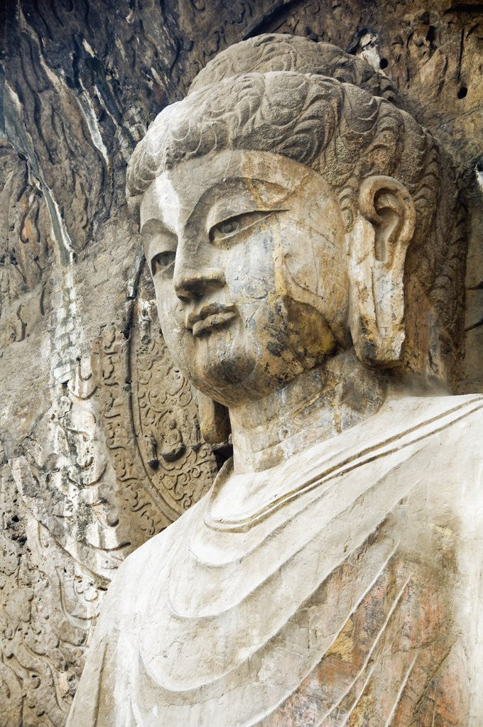 colossal buddha general view cave 20 north wall