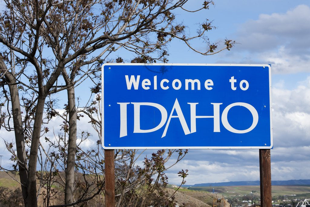 to Idaho Sign posters & prints by Corbis