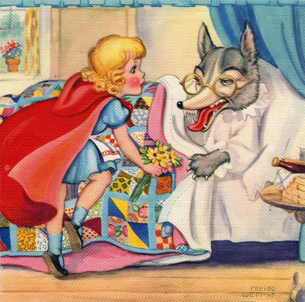 All 92+ Images Little Red Riding Hood And Big Bad Wolf Sharp
