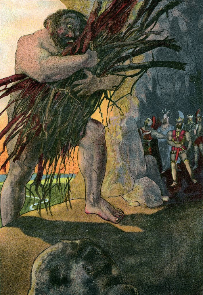 The Cyclops Polyphemus from Homer's Odyssey posters & prints by Corbis