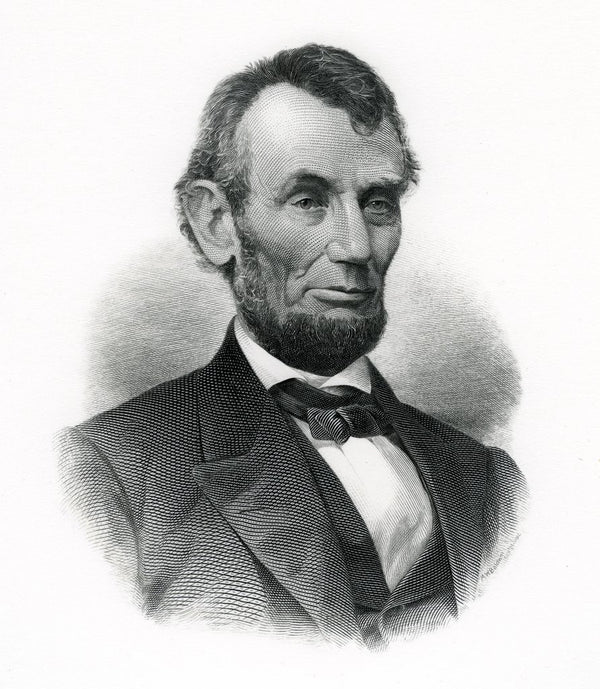 Official portrait of Abraham Lincoln posters prints by M W Baldwin