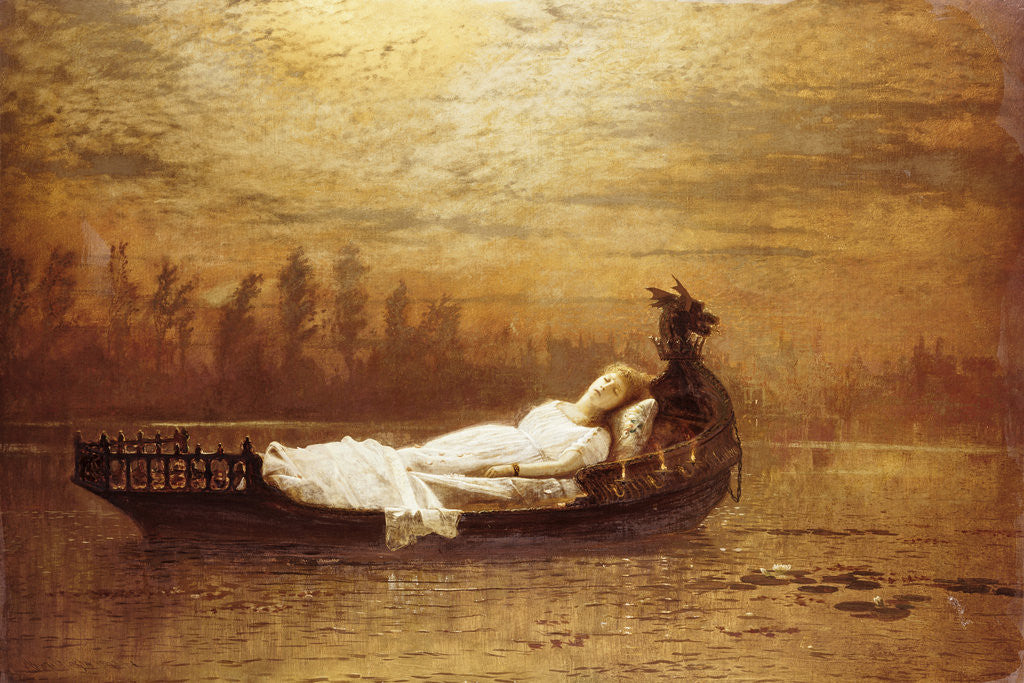 the lady of shalott 1842