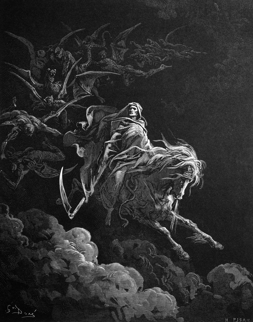 Death on the Pale Horse posters & prints by Gustave Dore