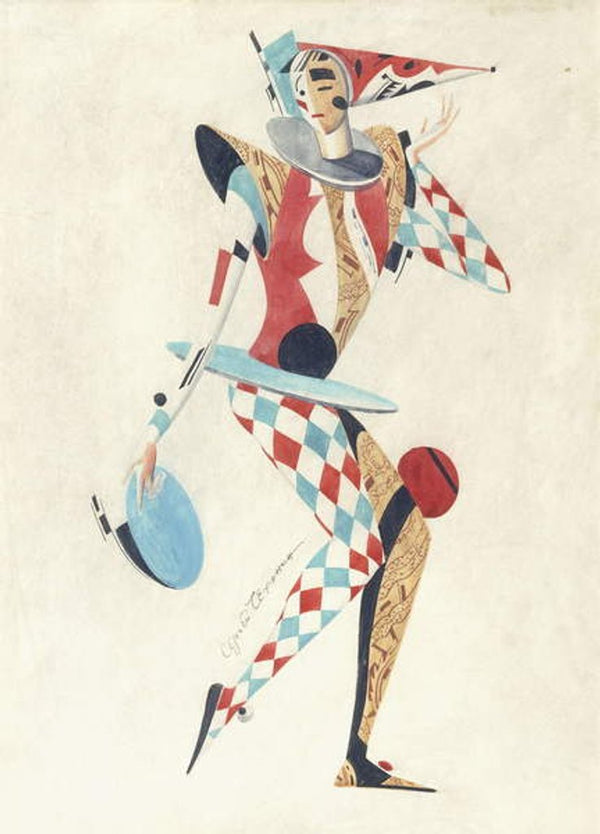Costume design for a Harlequin posters & prints by Sergei Vasil'evich ...