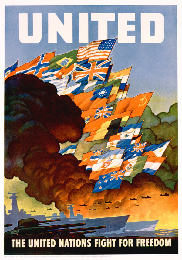 United - The United Nations Fight for Freedom Poster posters & prints ...