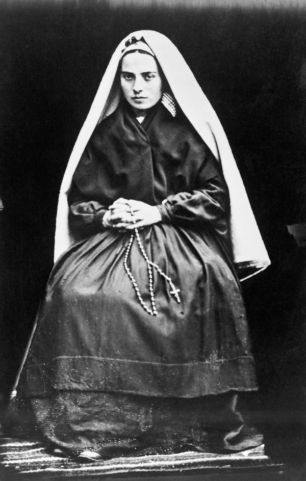 Portrait of Saint Bernadette of Lourdes posters & prints by Corbis