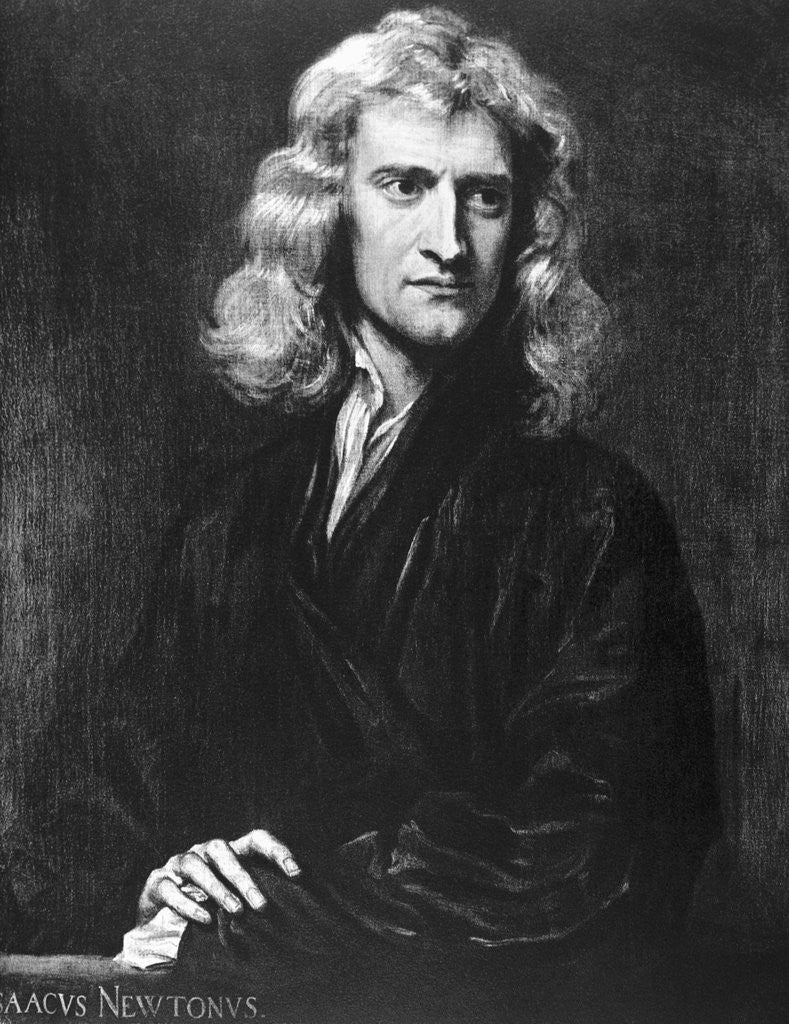 Portrait Of Sir Isaac Newton Posters And Prints By Godfrey Kneller