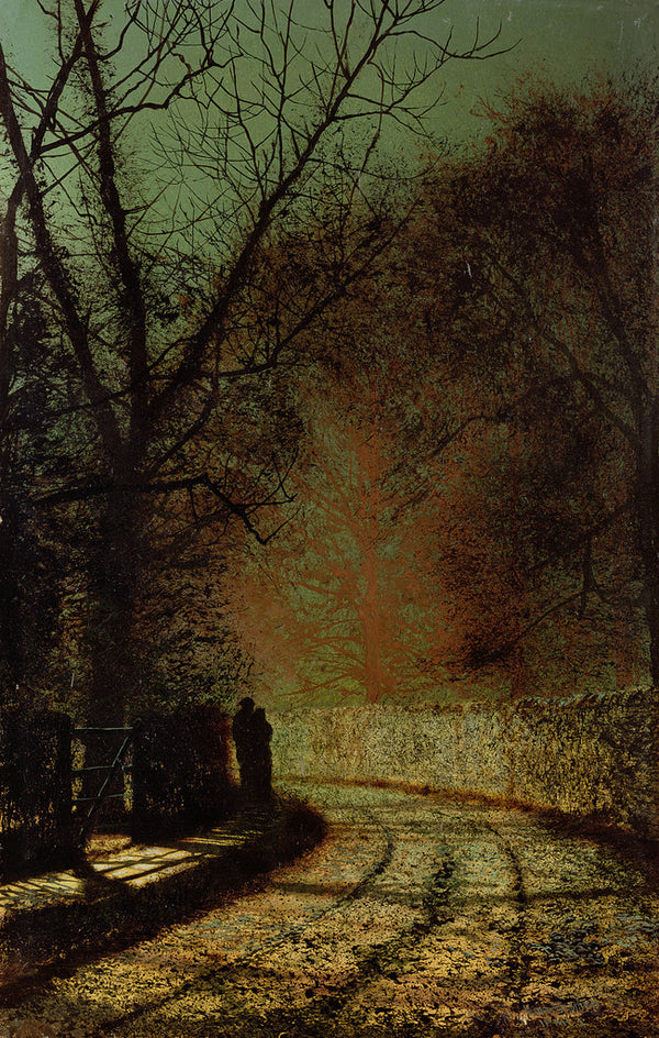 The Lovers posters & prints by John Atkinson Grimshaw