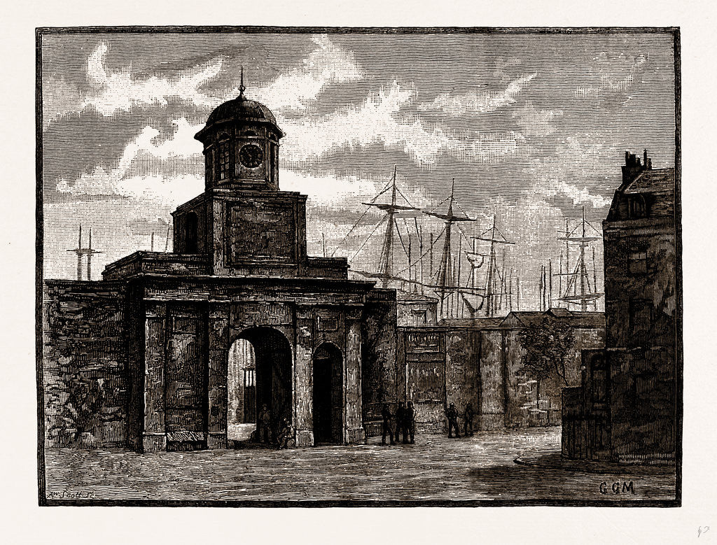 Entrance To The East India Docks, Blackwell, London posters & prints by ...