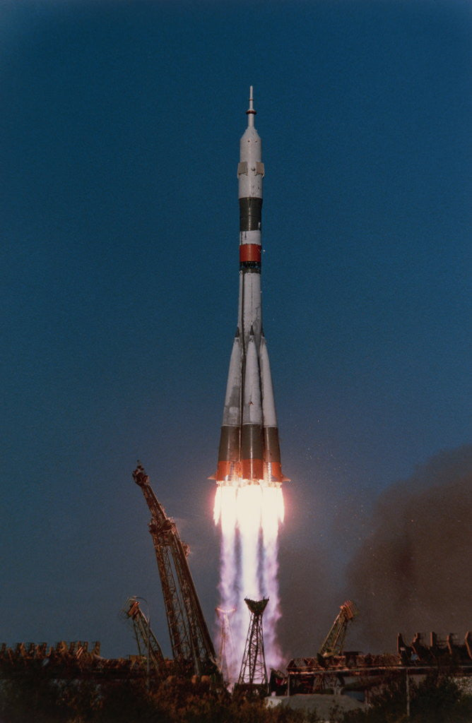 Image result for soyuz t-13 launch