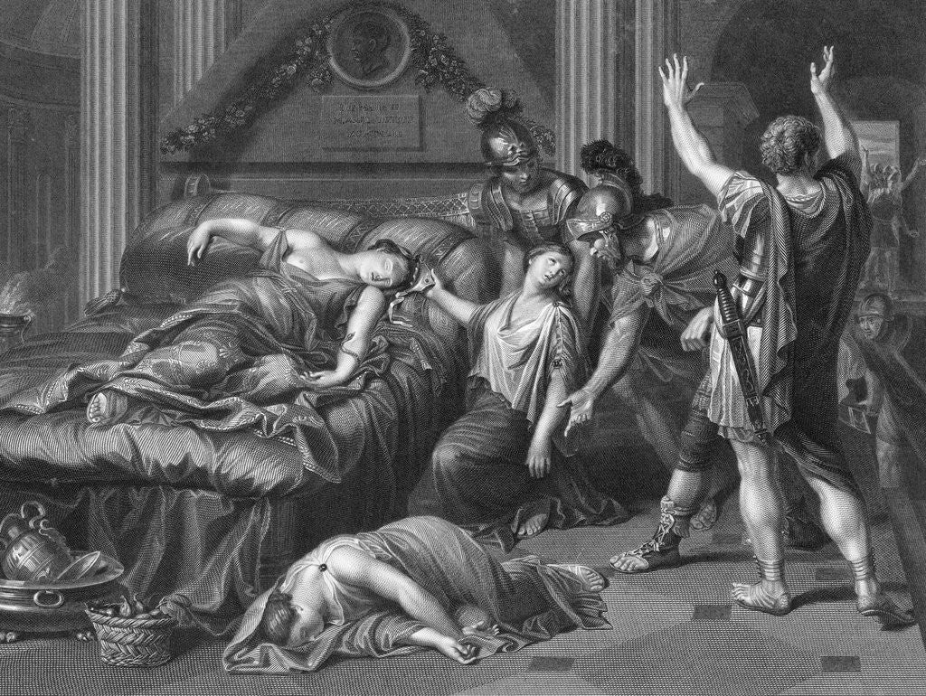 Drawing Of Cleopatra Death Scene Posters And Prints By Corbis 