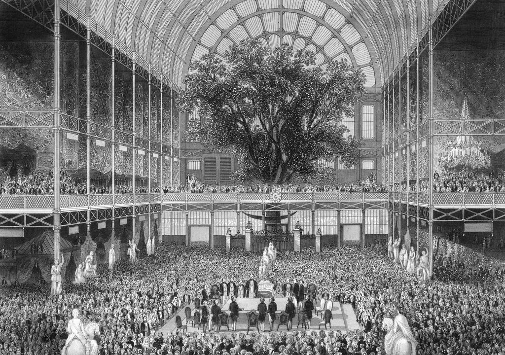 Interior View Of London S Crystal Palace