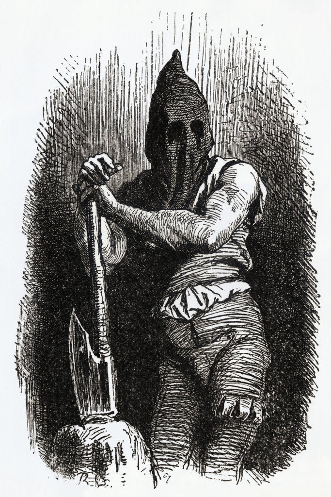 Illustration of Executioner posters & prints by Corbis