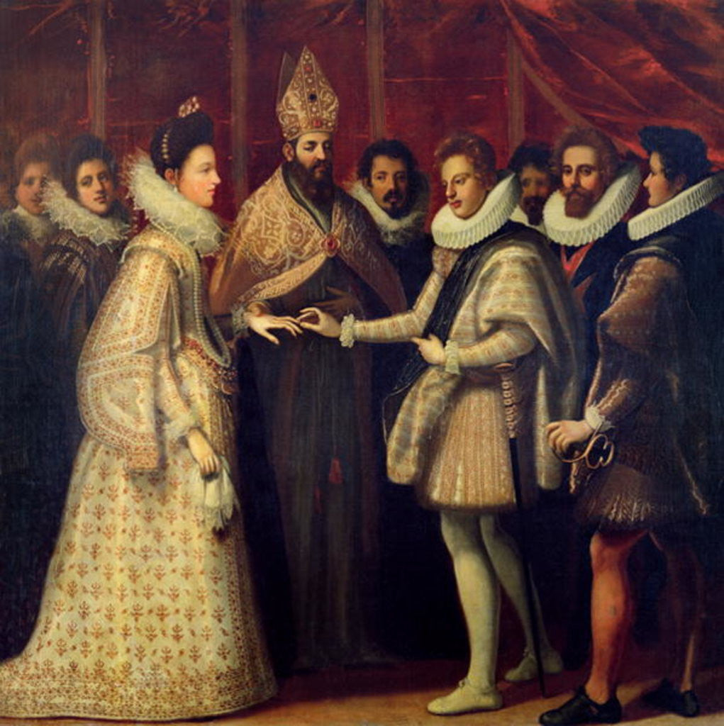 The Marriage of Catherine de Medici and Henri II posters & prints by
