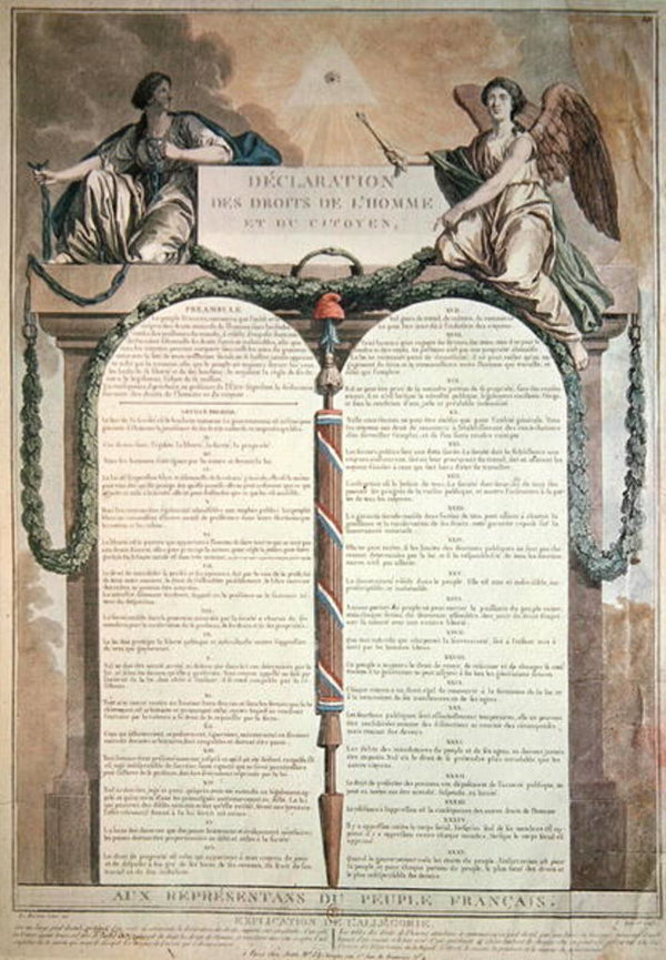 Declaration Of The Rights Of Man 10th August Posters Prints By   Xir284139 600x 