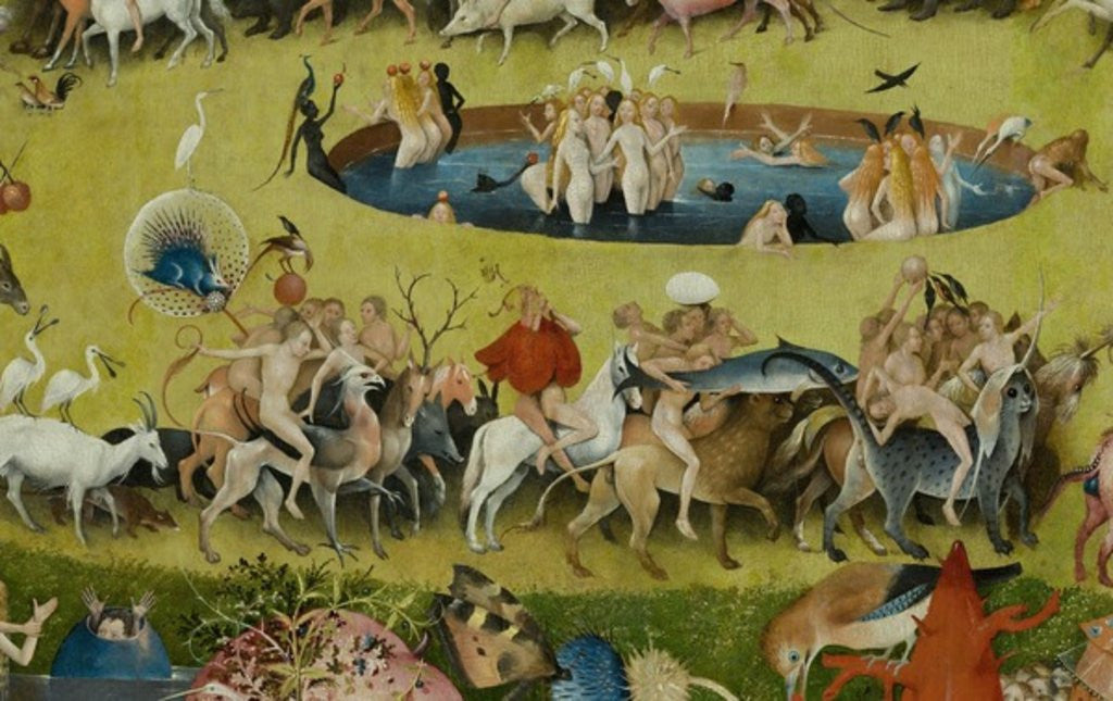 The Garden Of Earthly Delights 1490 1500 Posters Prints By