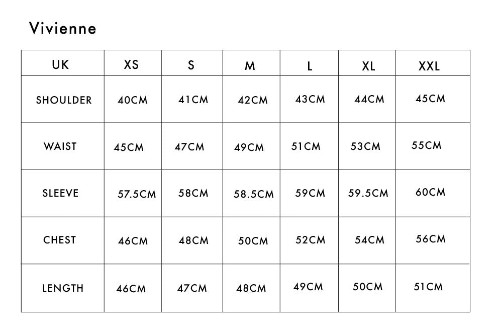 Size Guide  Charlotte Simone