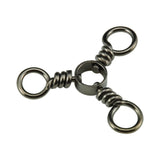 Manloong - Nickel Black 3-Way Fishing Swivel