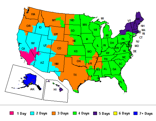 FedEx Ground Service Shipping Times