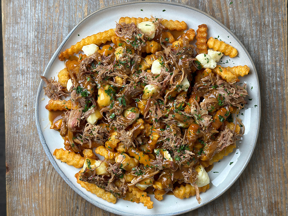 Smoked Pulled Pork Poutine