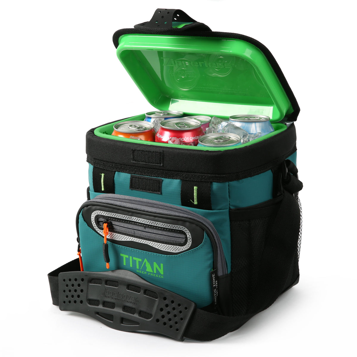 Titan Deep Freeze® Zipperless™ - 9 Can Personal Sized Cooler