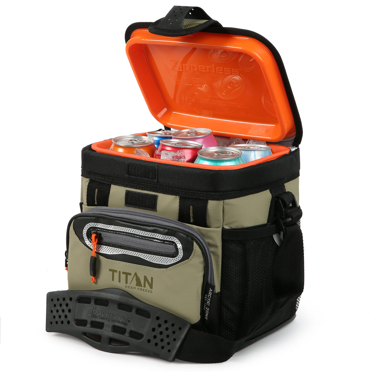 Titan Deep Freeze® Zipperless™ - 9 Can Personal Sized Cooler