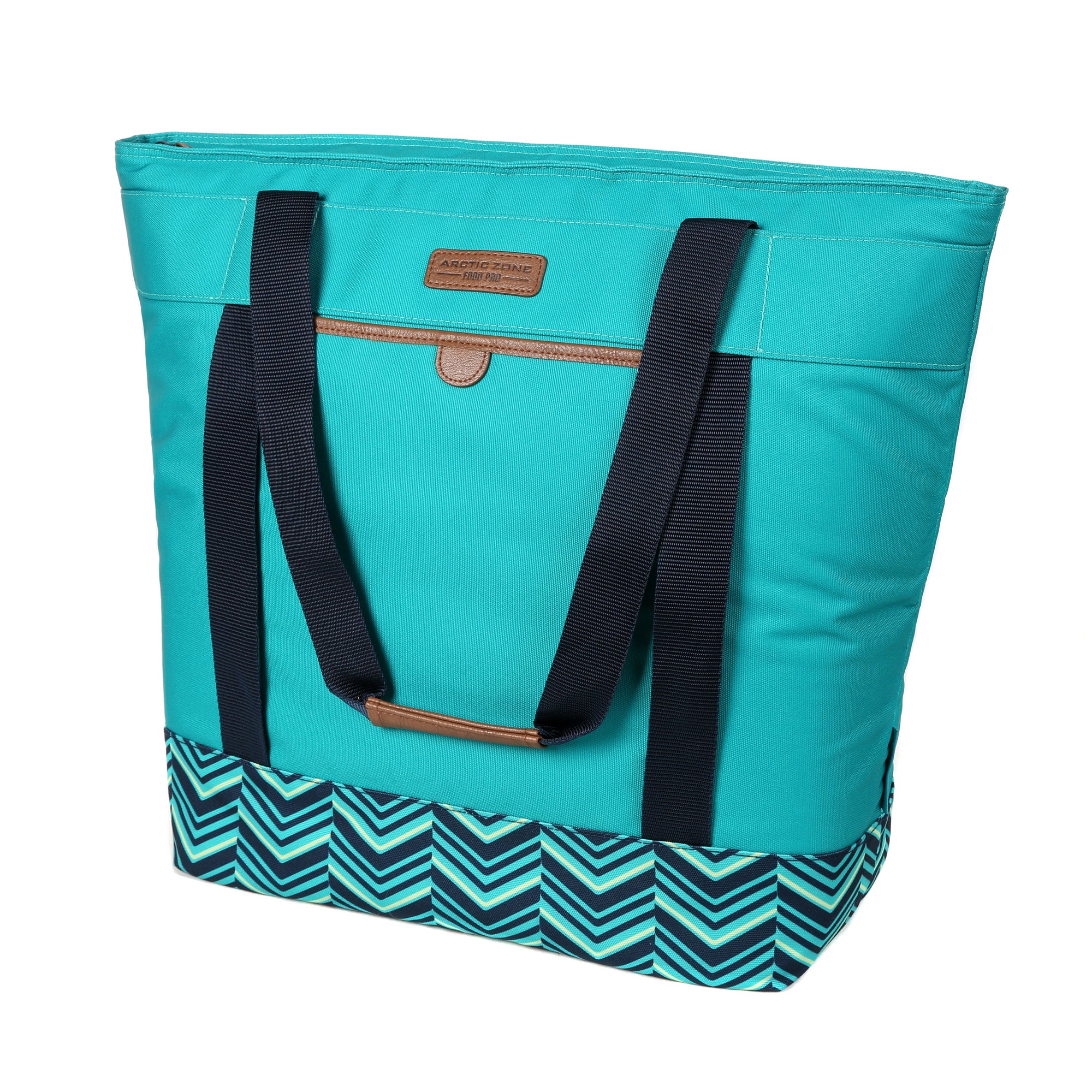 teal tote