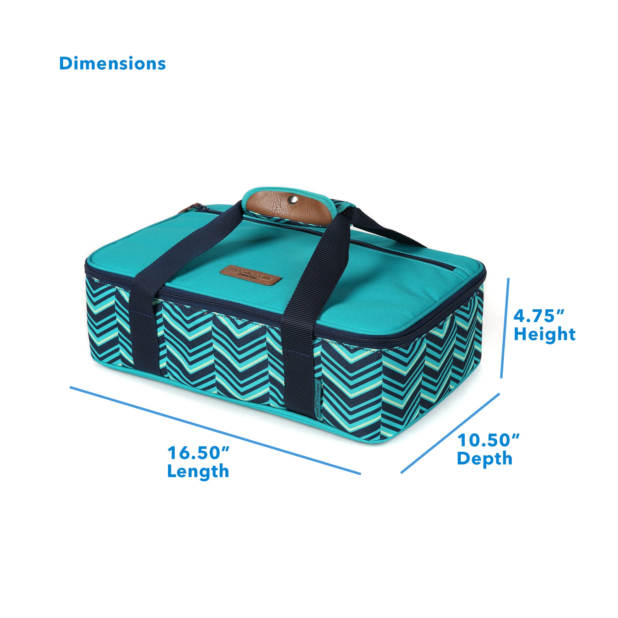 arctic zone insulated casserole tote