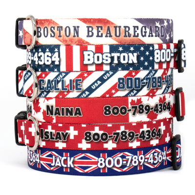  Buttonsmith Tiffany Peacock Dog Collar - Made in The USA -  Fadeproof Permanently Bonded Printing, Military Grade Rustproof Buckle,  Choice of 6 Sizes : Pet Supplies