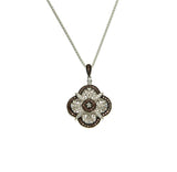 CZ Knight and Day Collection Scalloped Pendant | Keith Jack - Tricia's Gems