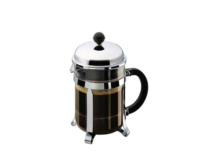KENYA - French Press Coffee maker, 4 cup, 0.5 l, 17 oz (Black)